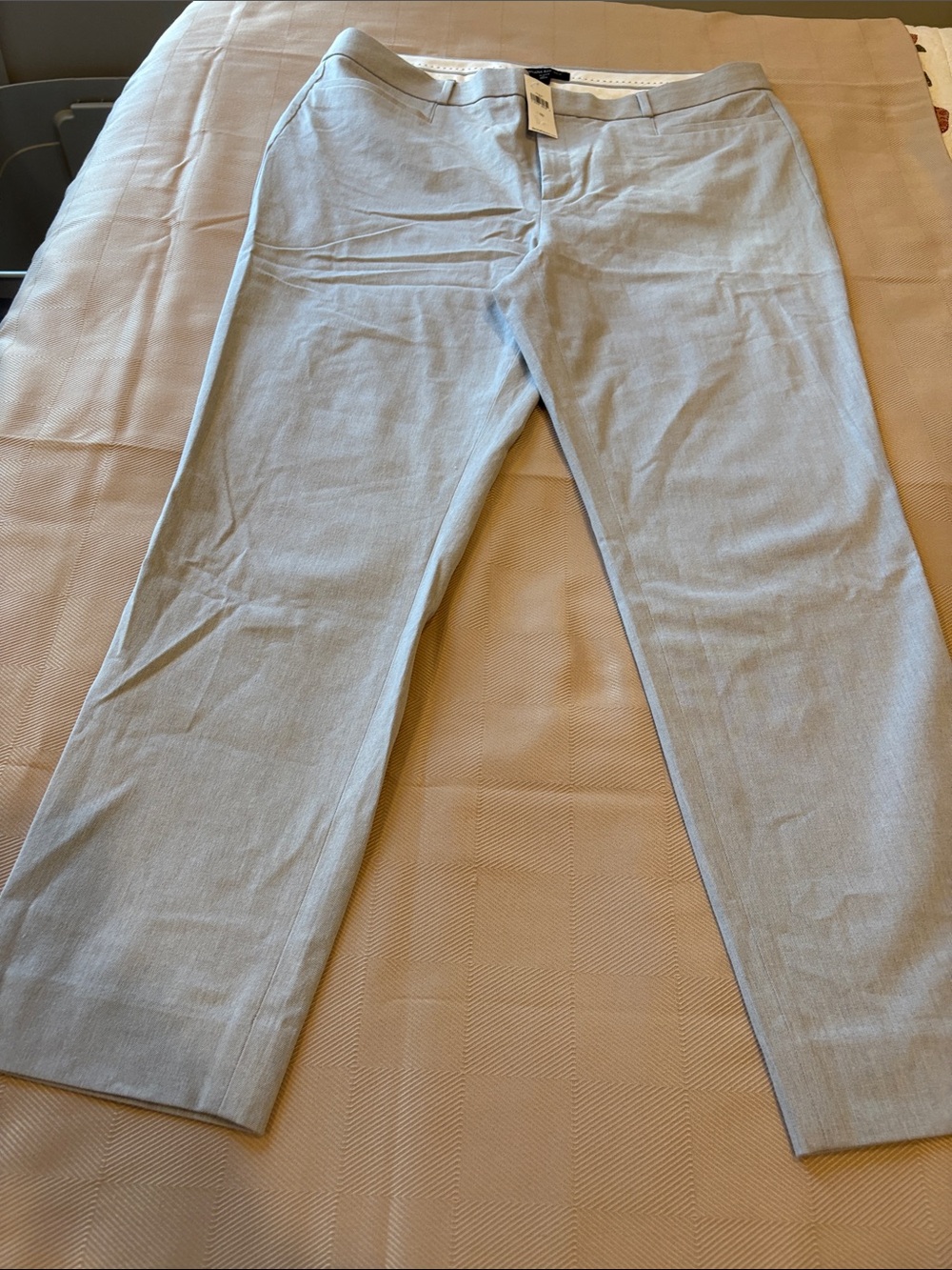 Banana Republic Light Gray straight leg Women's Pants